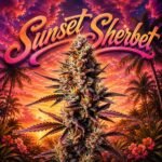 Image of Sunset Sherbert seeds 89 90 88 5 seeds - Gelato Seeds