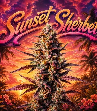 Image of Sunset Sherbert seeds 89 90 88 5 seeds - Gelato Seeds
