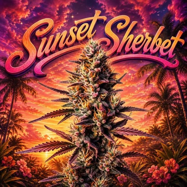 Image of Sunset Sherbert seeds 89 90 88 5 seeds - Gelato Seeds
